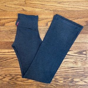 hard tail flare sweat pants